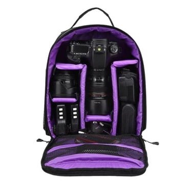 mochilas fotograficas baratas morado